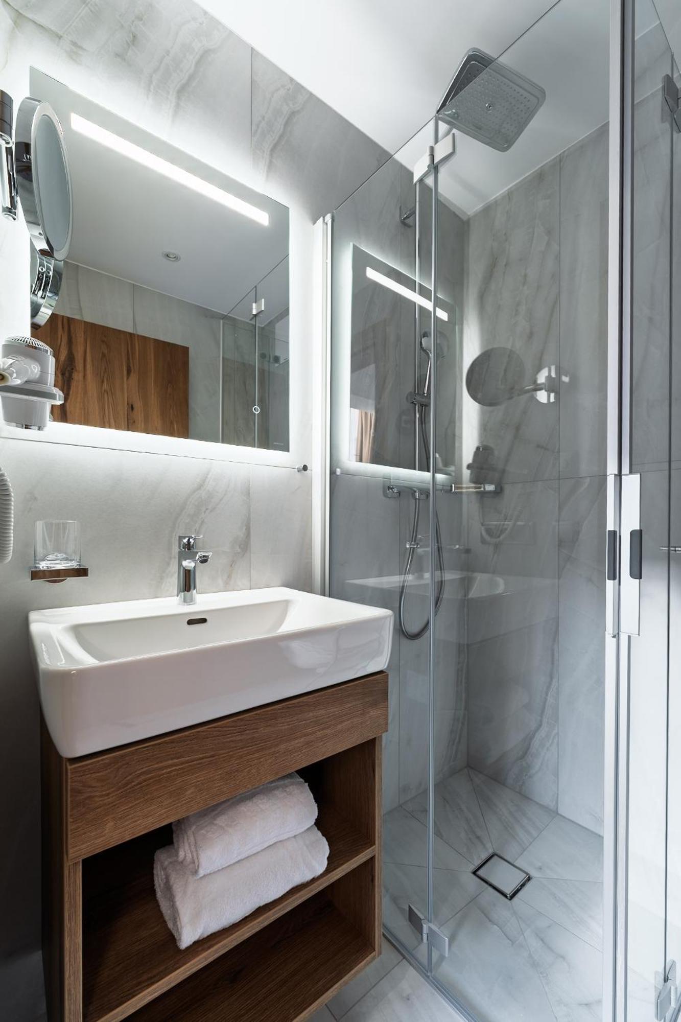 Eenpersoonskamer met Douche