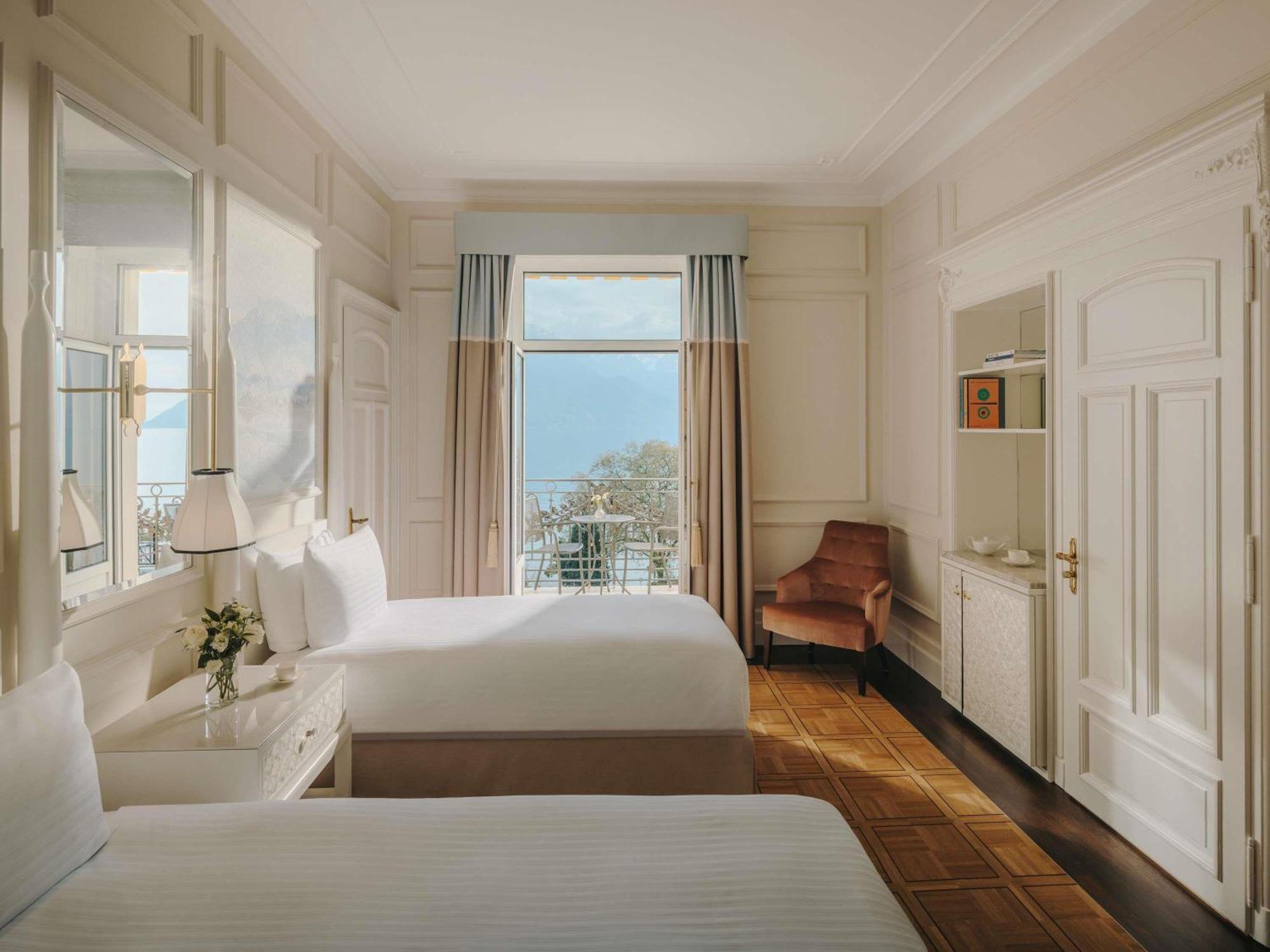 Chambre Lits Jumeaux Fairmont - Vue Partielle sur Lac