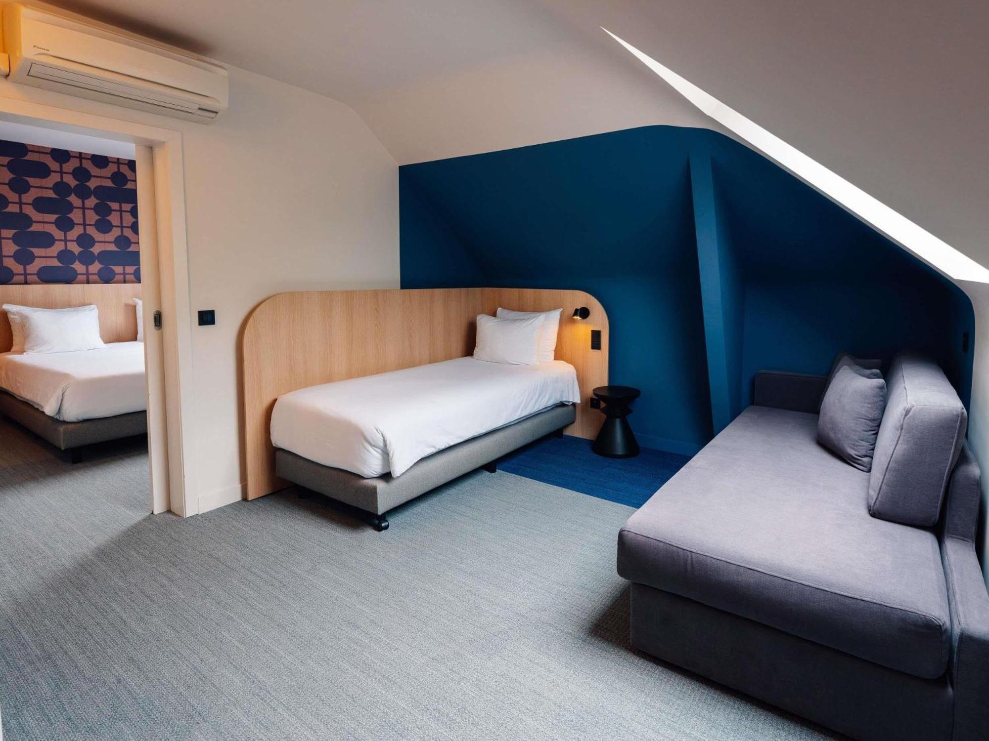 Comfort Kamer met 1 Kingsize Bed en 1 Eenpersoonsbed