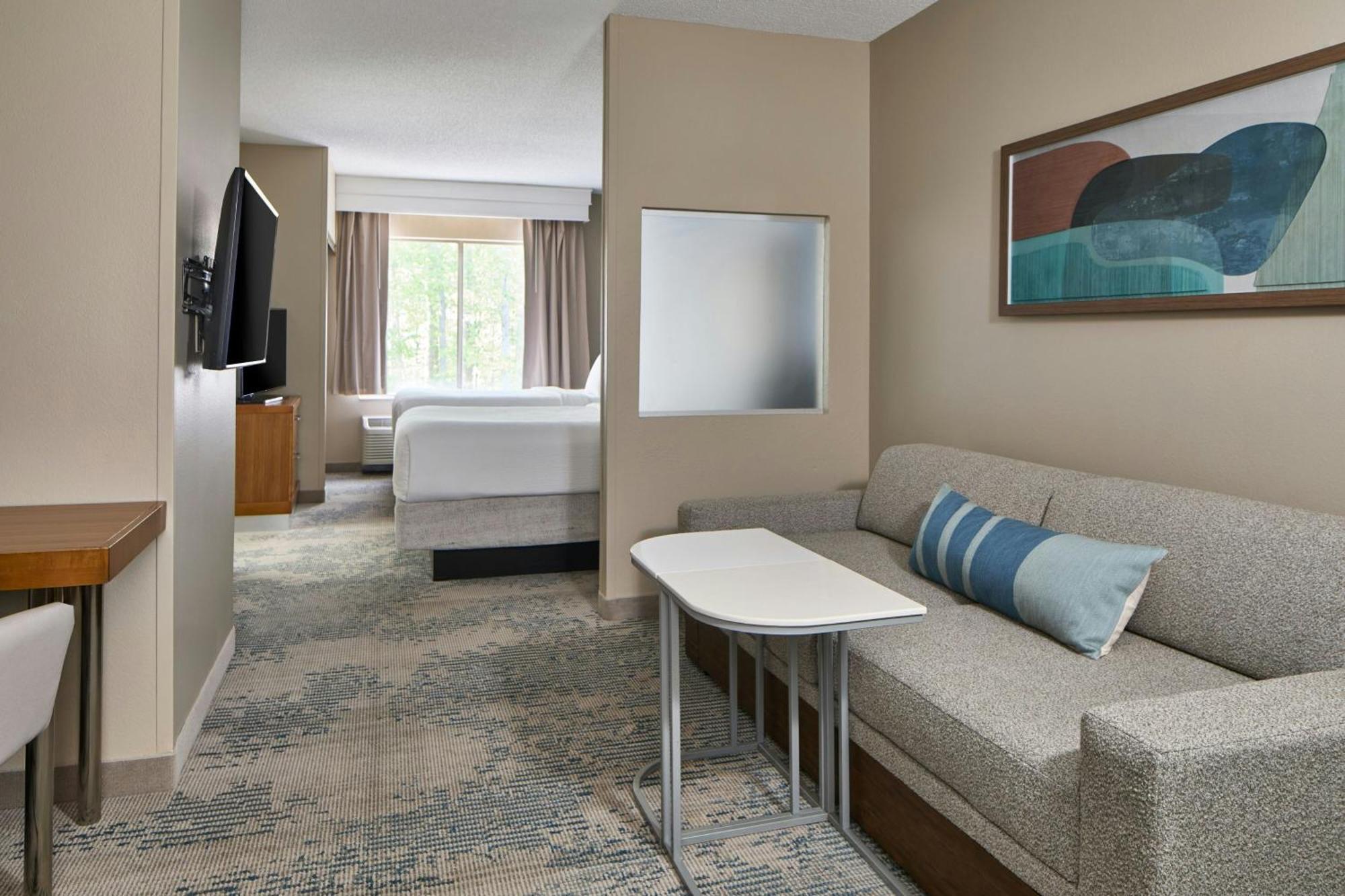 Queen Suite with Two Queen Beds and Trundle Sofa