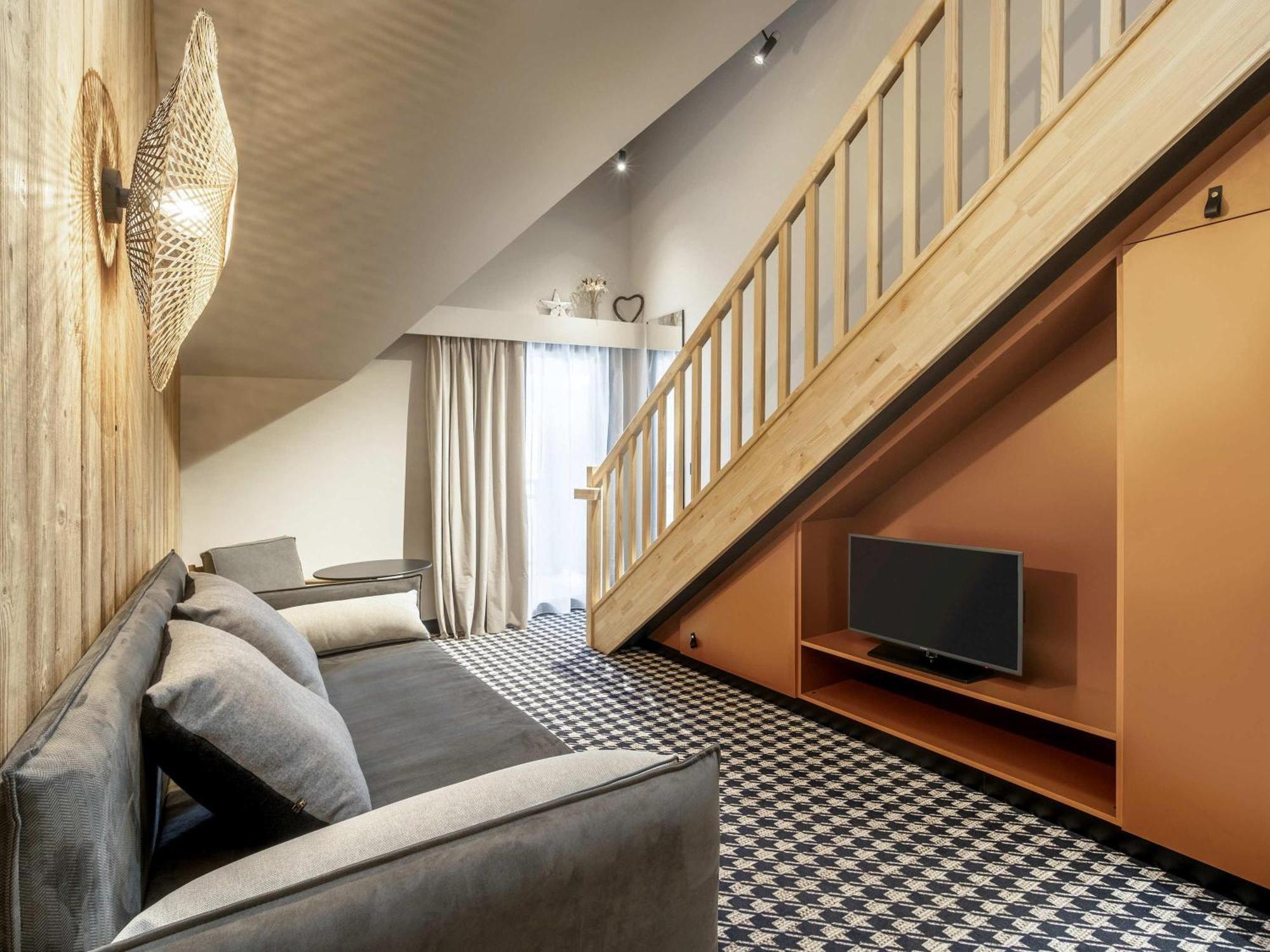Chambre Quadruple en Duplex