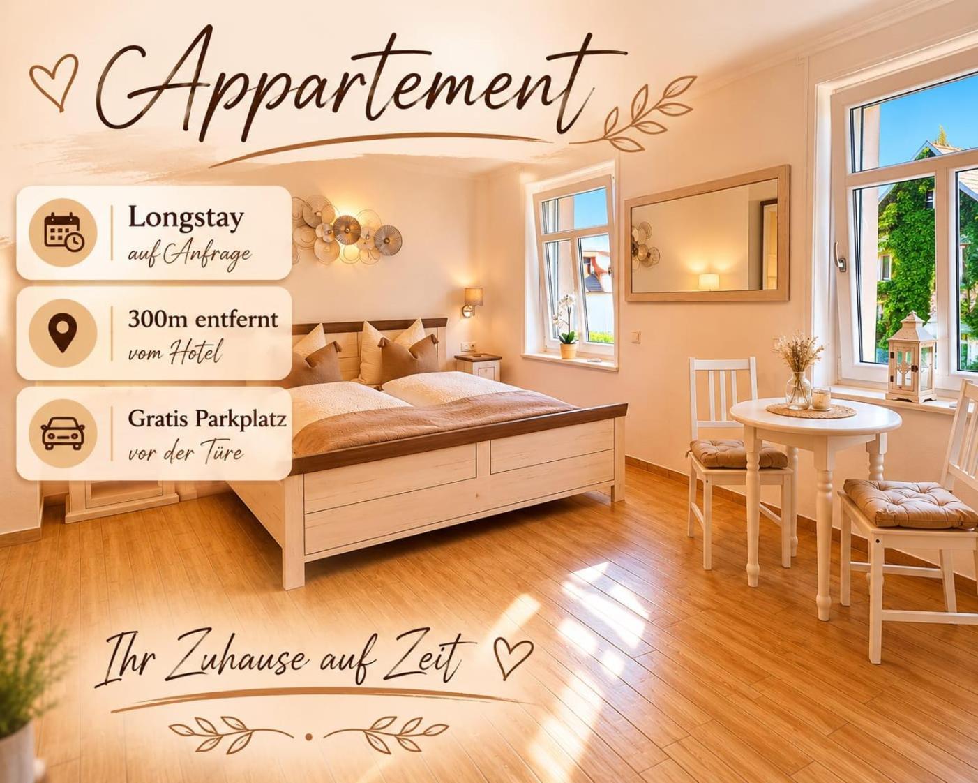 Apartment mit 1 Schlafzimmer und Aussicht