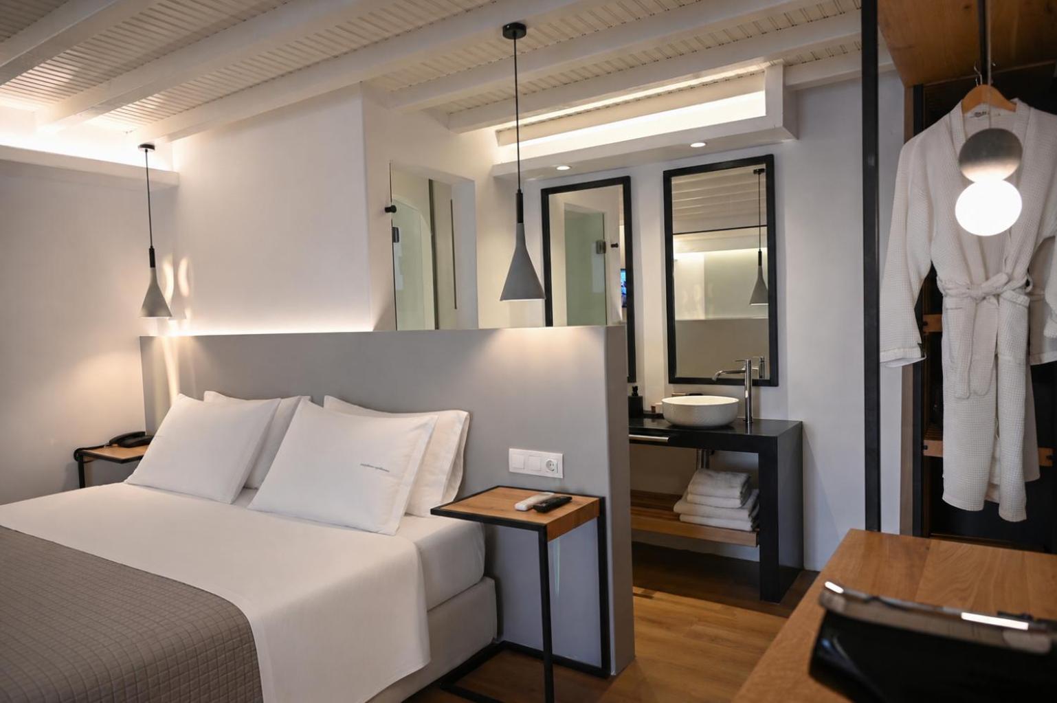 Suite Junior con vistas al mar y jacuzzi al aire libre
