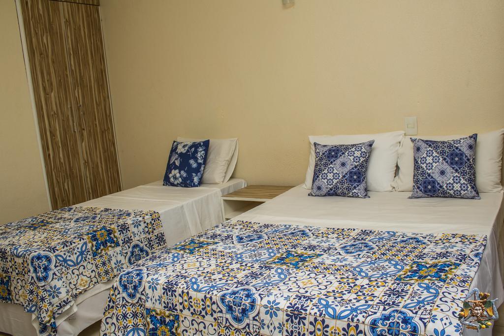 Quarto Triplo com Vista do Jardim