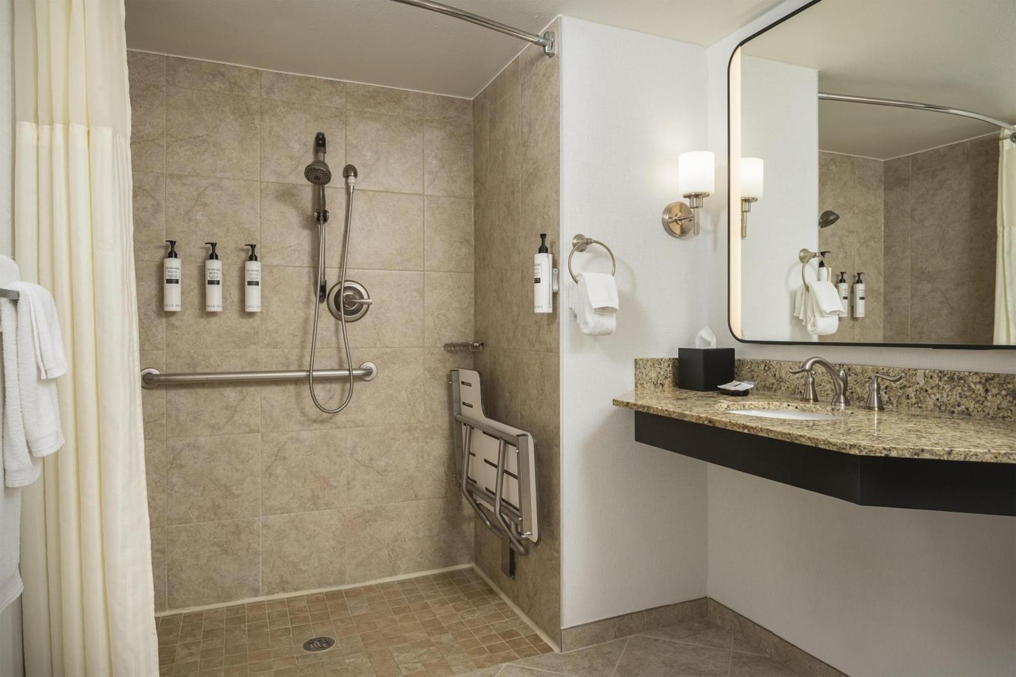 One-Bedroom King Suite Roll Shower Mobility Access or Non-Smoking