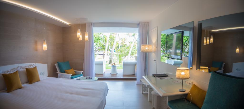 Chambre avec Lit King-Size et Terrasse de Plage - Vue sur Mer