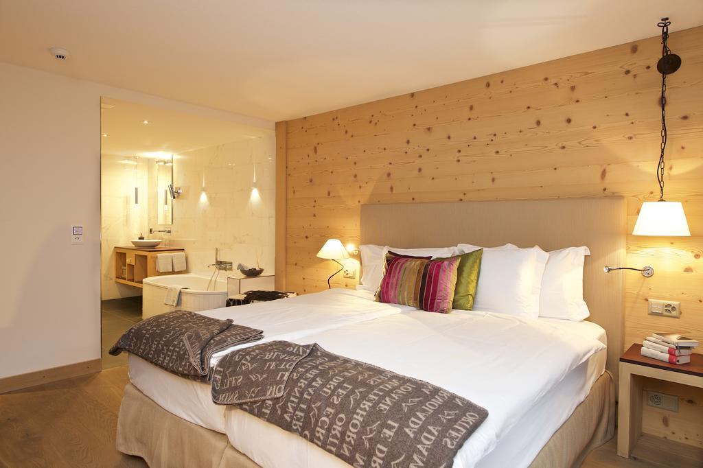 Doppelzimmer Chalet mit Blick auf das Matterhorn