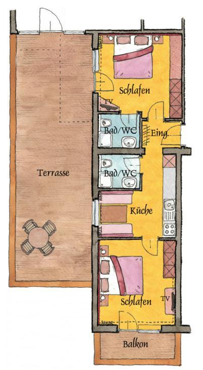 Appartement met Terras