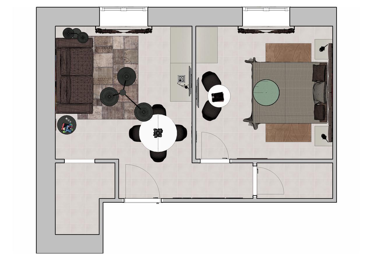 Apartamento con terraza