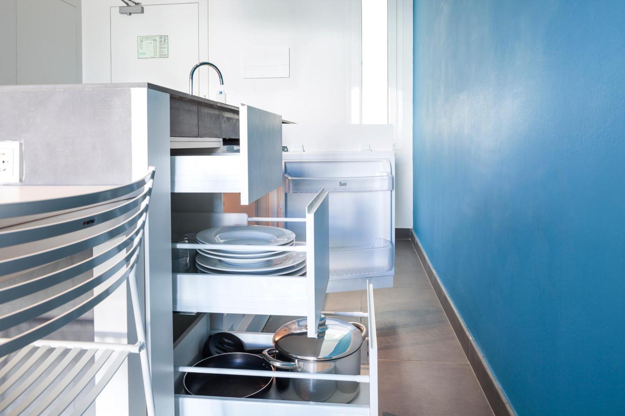 Appartement met Uitzicht op het Zwembad