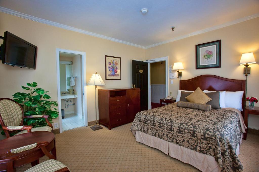Zimmer mit Queensize-Bett