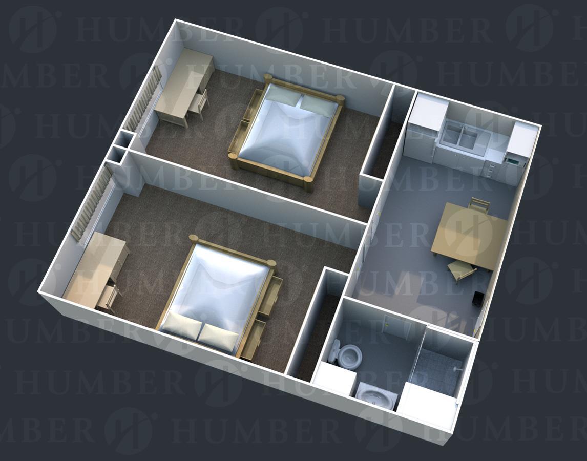 Appartement met 2 slaapkamers