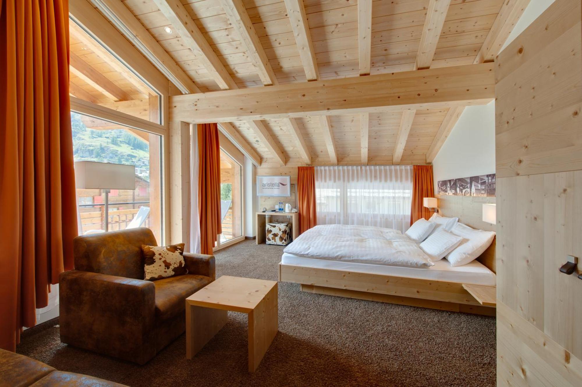Habitación Doble Deluxe con vistas al Matterhorn