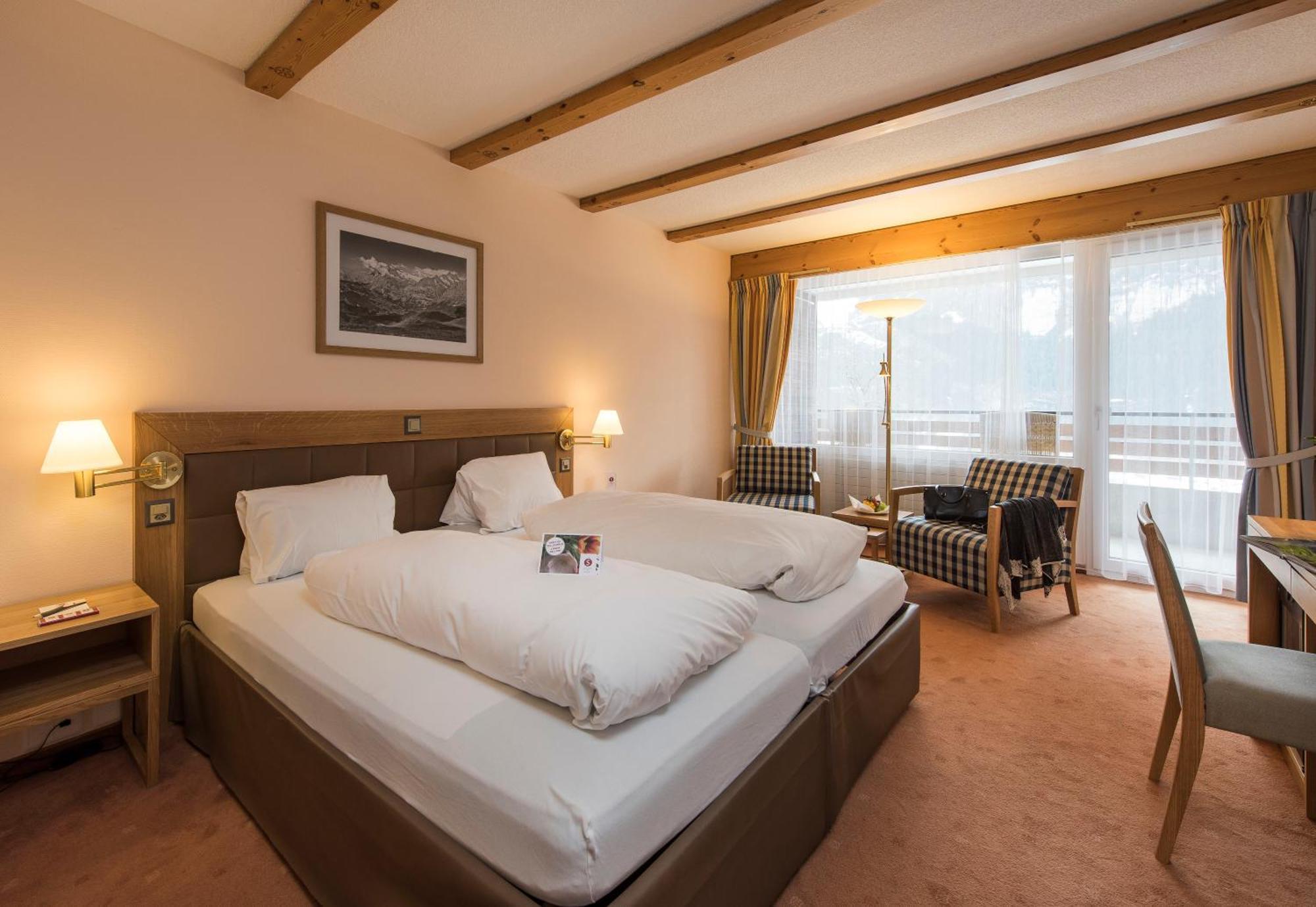Chambre Double avec Vue sur l'Eiger