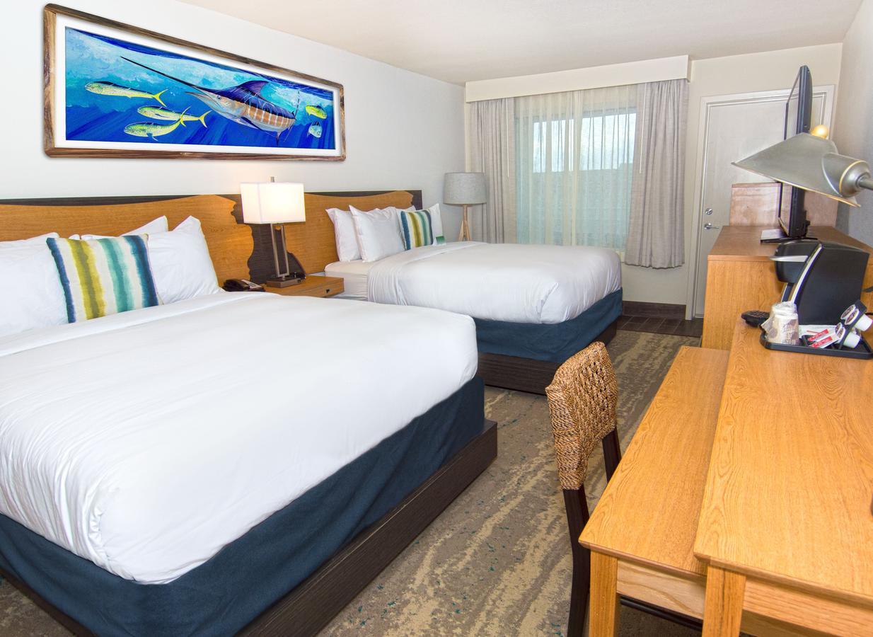 Queen Room with Two Queen Beds and Balcony- Partial Ocean View