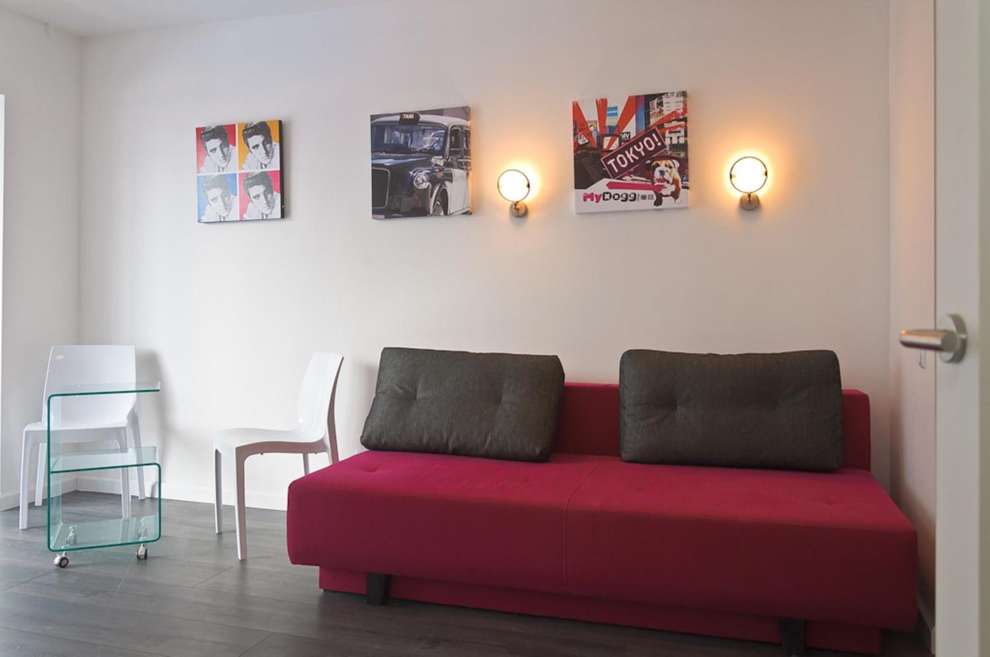 Apartamento elegante de 1 dormitorio con vistas panorámicas