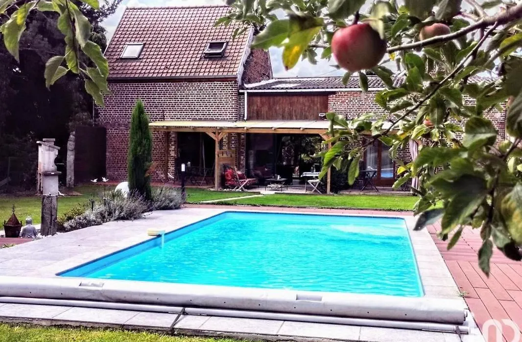 chambres d hotes ,hotel ,Secret d'une Nuit a vicq prės de onnaing,avec piscine-1