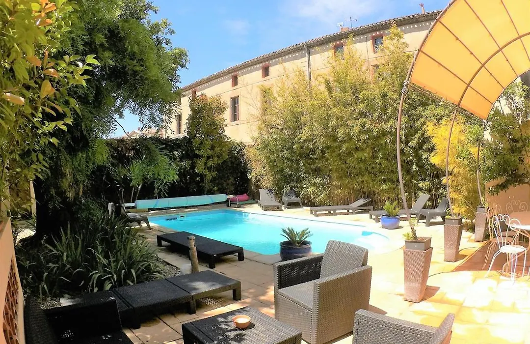 La Villa Carcassonne, piscine chauffée, Cité à 600m, Clim, Parking, Borne VE-1