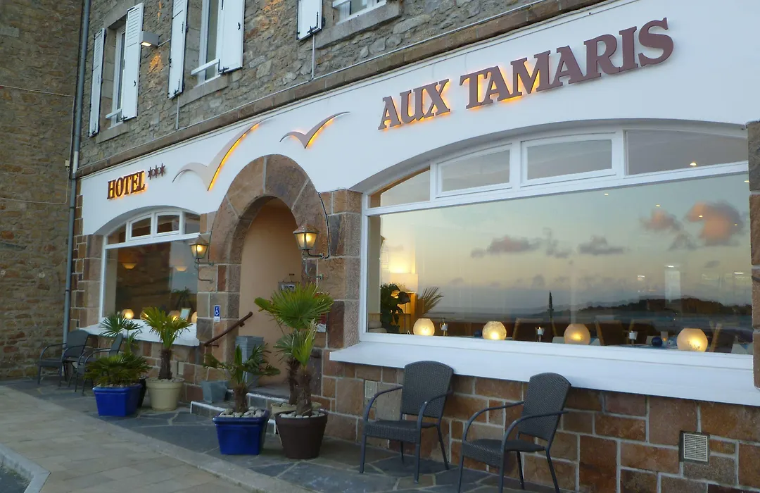 Hôtel Aux Tamaris - Vue Mer-1