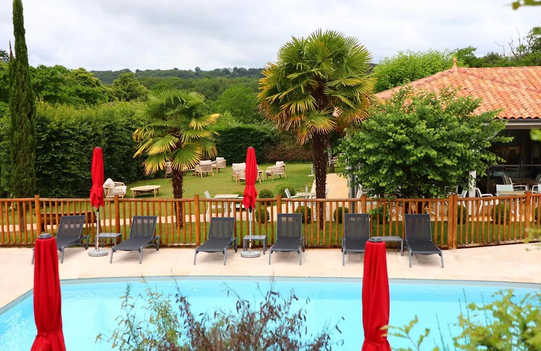 Hotel Le Mas de Castel - Piscine chauffee-1