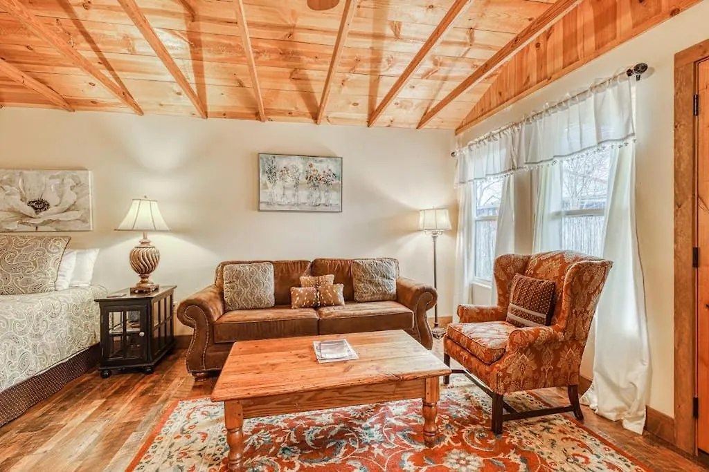 Adorable Studio Cabin With Covered Porch, Near Main Street, 2 Dogs Ok-1