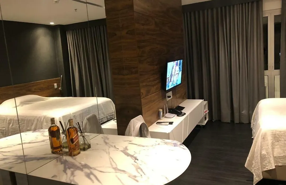 Flat Design Moderno No Fusion Apart Hotel-1