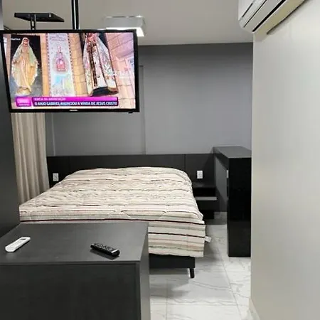 Apartamento de luxo no Hotel Stop-Inn Cristiano Machado-3