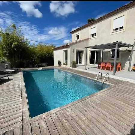 Chambre A Bouzigues Dans Villa Individuelle-3
