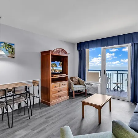 Boardwalk Beach Resort Condo W Oceanfront Balcony-3