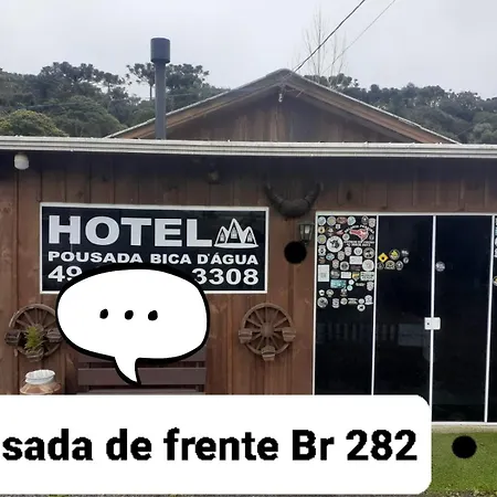 Pousada Bica D'Água De frente BR 282-2