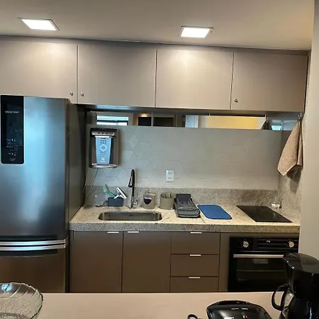 2703 Flat Beira Mar Av Boa Viagem com Cozinha-2