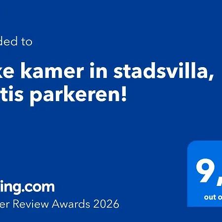 Luxe Kamer In Stadsvilla, Gratis Parkeren!-3