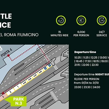 B&B Hotel Roma Fiumicino Aeroporto Fiera 1-3