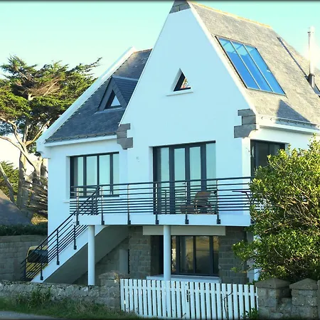 Appartement Roc'H Avel - Front De Mer, Vue Sur Mer Et Jardin Ensoleille Sans Vis A Vis-2