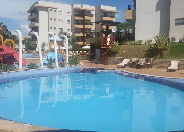 Marina flat é Náutica Hotel Caldas Novas