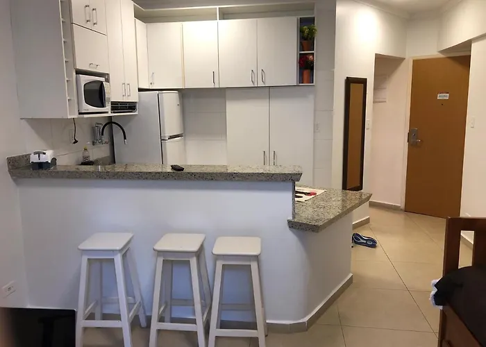 Flat Em Gonzaga Aparthotel Santos 