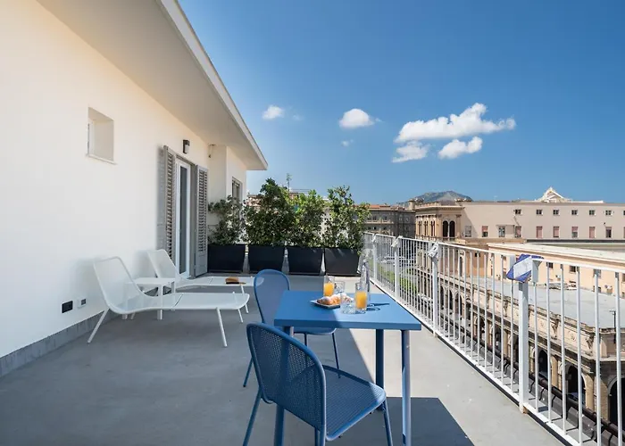Suite Al Centro Di Palermo Con Terrazza Privata