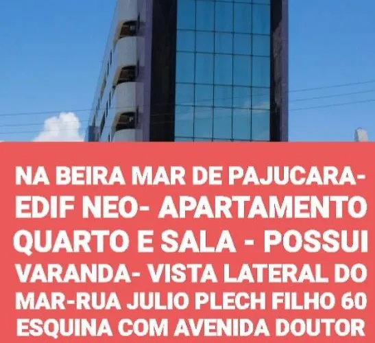 Na Beira Mar De Pajucara- Edif Neo- Apartamento Quarto E Sala - Possui Varanda- Vista Lateral Do Mar-Rua Julio Plech Filho 60 Esquina Com Avenida Doutor Antonio Gouveia - Consumo Eletrico E Pago No Ckeck-Out - 1 Kwh E 1,35 Reias Maceió