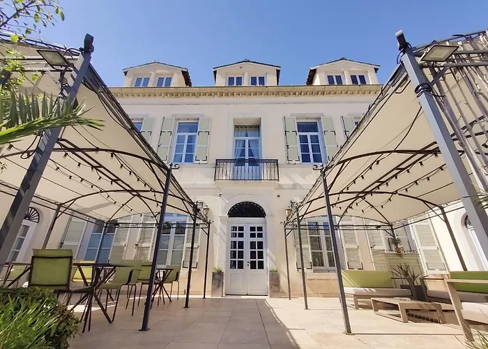 Chambres d'hôtes - Bed&Breakfast Les Palmiers Mèze