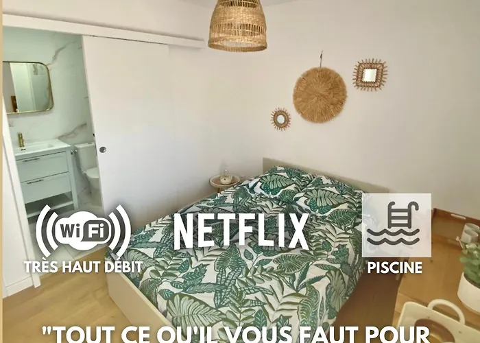 Chambre Privée Accès Piscine