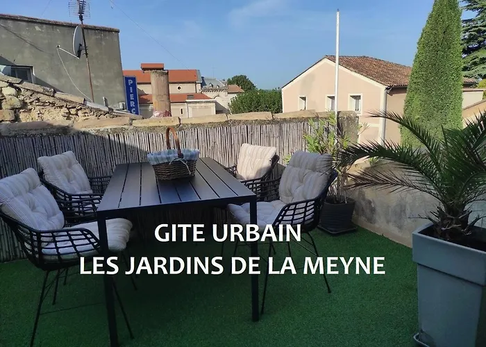 Gîte urbain les jardins de la meyne