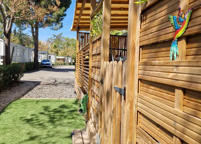 MH Empl calme- La Carabasse- Restos, Bar&Acces Plage, 3Chb, 2Sdb Vias