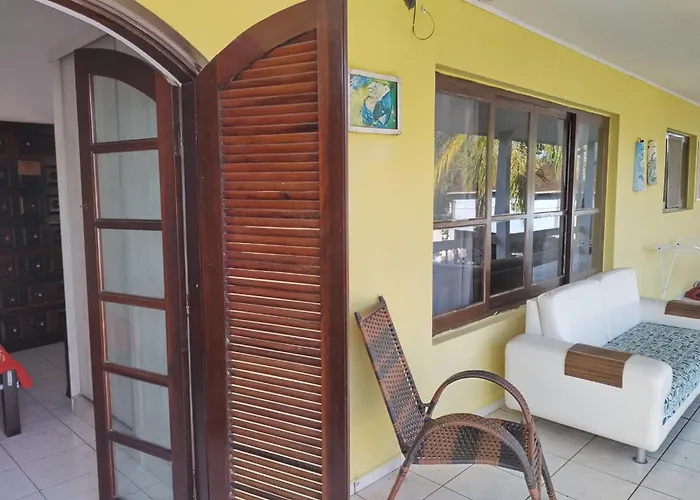 Casa Completa Piso Superior Em Frente Ao Canal E Ao Lado Da Balsa De Bertioga