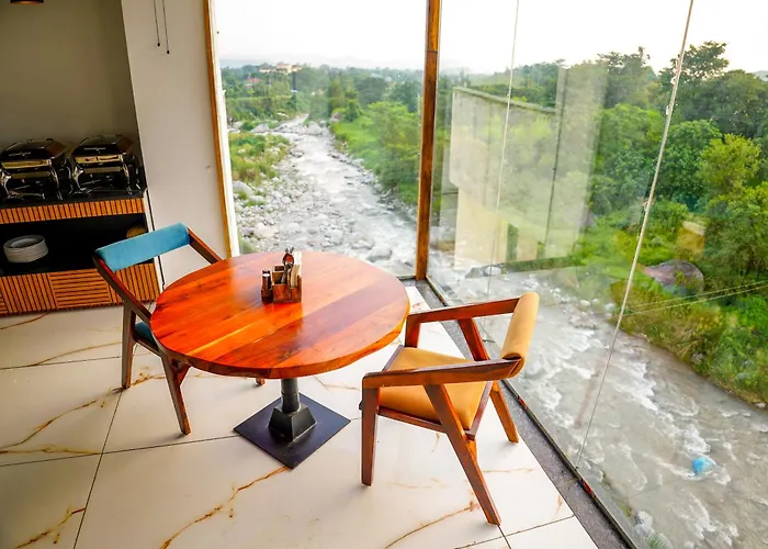 Aachman River And Valley View Resort Dharamshala - A Riverside Resort With Balcony View