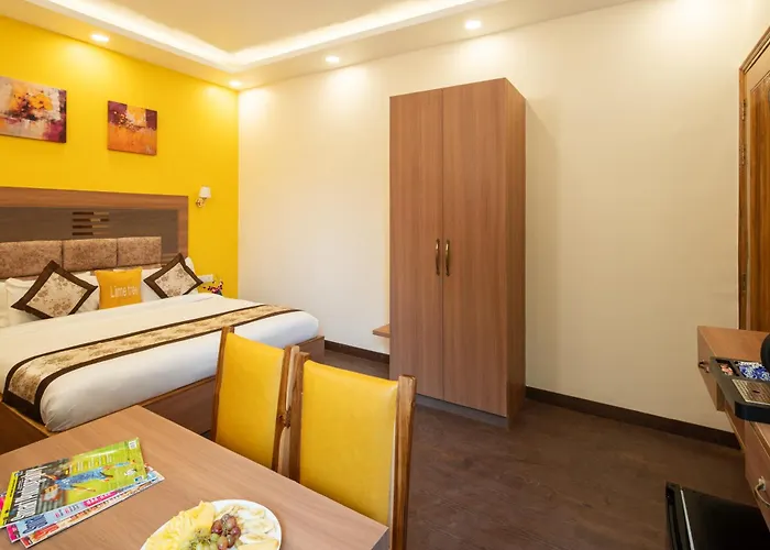 Lime Tree Hotel & One Bed Room Serviced Apartment Nearby Noida Sector 50 Metro & Medanta Hospital With Party Venue