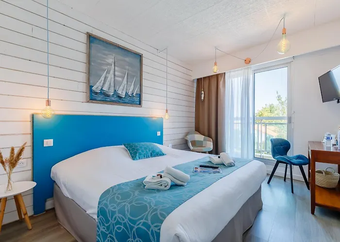 Hotel La Cote Oceane- Bureau- 250 m plage