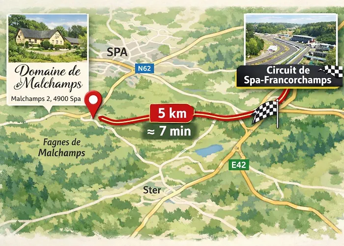 Hotel Le Domaine De Malchamps Spa