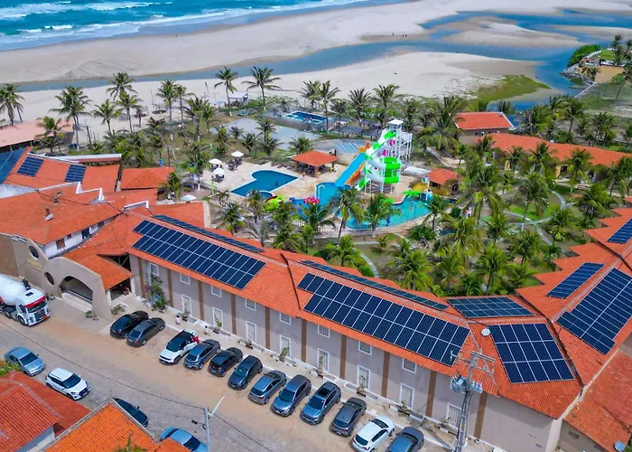 Jangadeiro Praia Hotel Resort - Parque Aquático e Pé na Areia Aquiraz