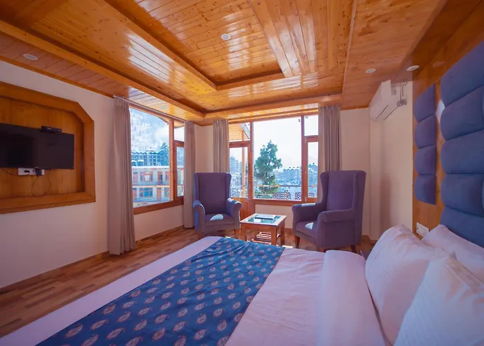 Snow City'S Montana Blues Resort Manali - Heated & Air-Cooled Stay