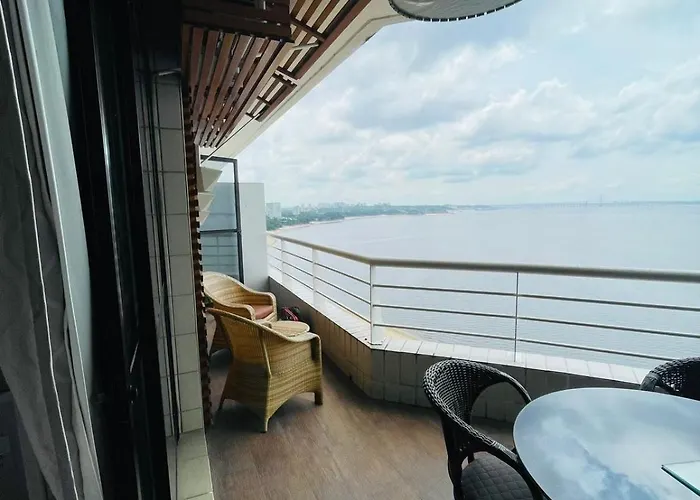 Tropical Executive Flat Vista Incrível para a Orla Manaus